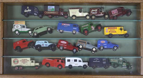 A large collection of Lladro Days Gone By diecast model vehicles,